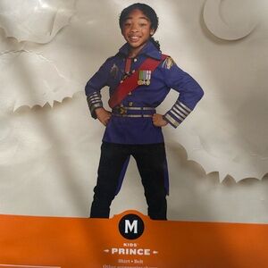 Kids Prince Costume Shirt and Belt